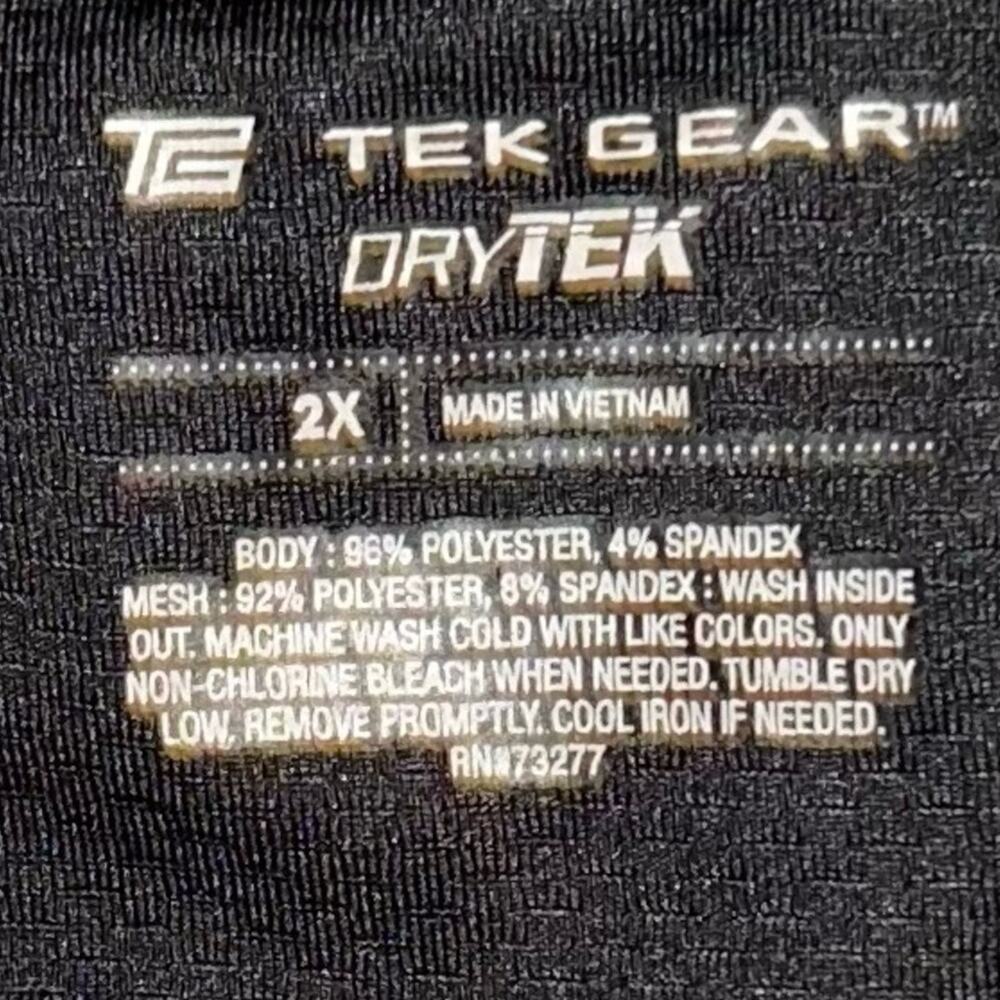 Tek Gear Women’s Athletic Dress Size 2X Black/Gray Built-in Bra Casual Stretchy - Picture 6 of 10